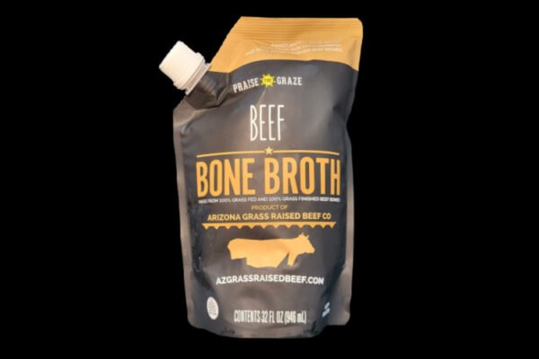 USDA beef bone broth 100% grass fed 100% grass finished beef