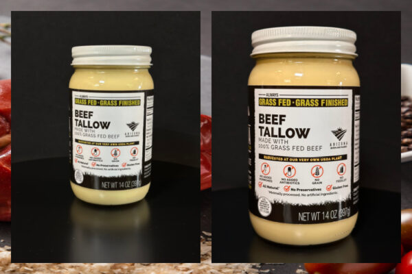 Beef Tallow Grass finished 100% grass fed 100% grass finished beef