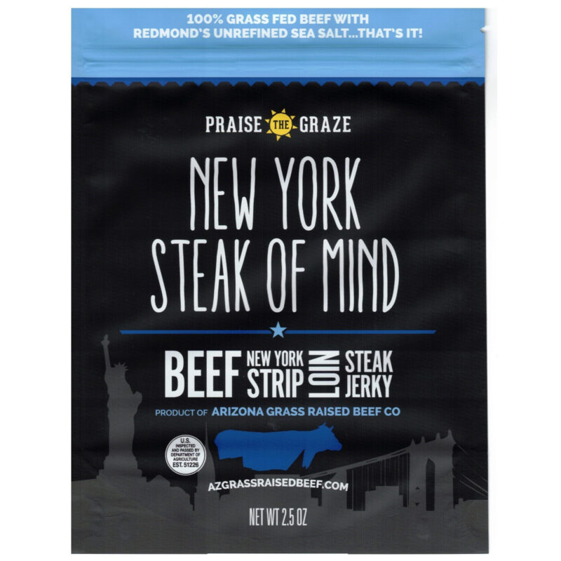 New York Steak of Mind Beef Jerky