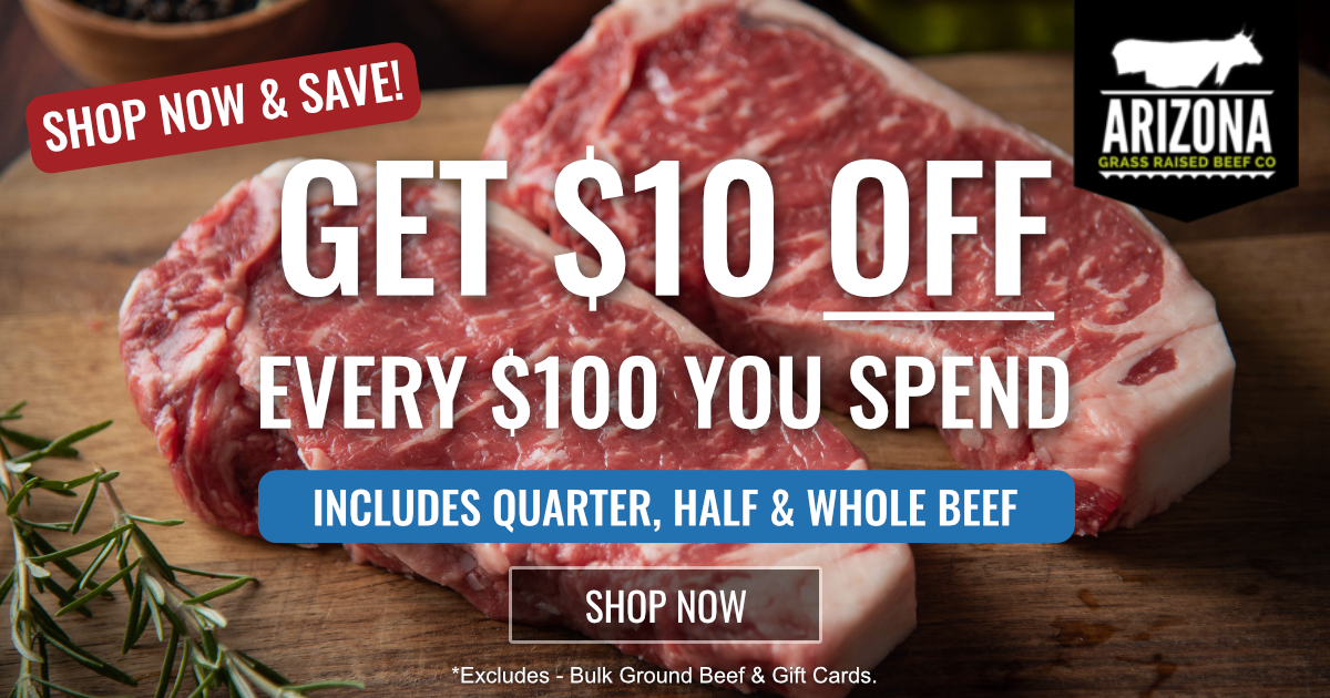 Get $10 off every $100 you spend.