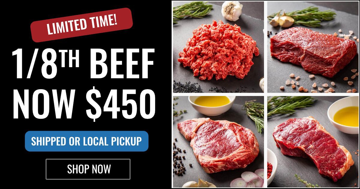 $450 1/8 Beef Bundle